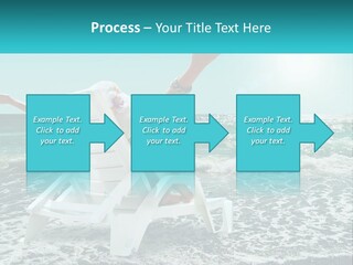 Hand Foam Sunlight PowerPoint Template