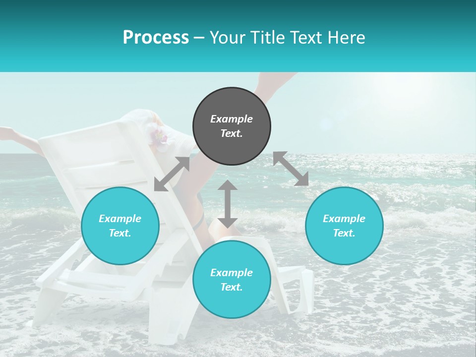 Hand Foam Sunlight PowerPoint Template