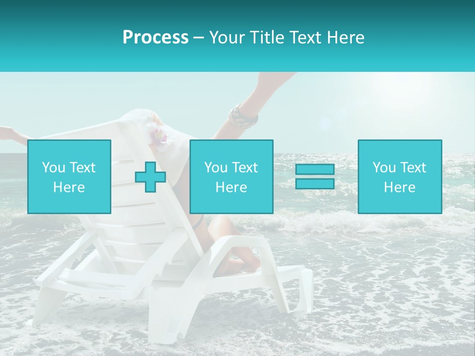Hand Foam Sunlight PowerPoint Template