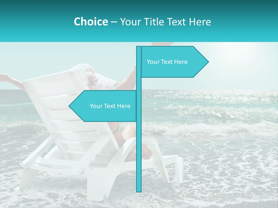 Hand Foam Sunlight PowerPoint Template