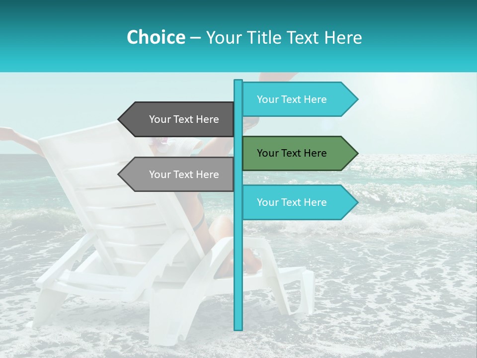 Hand Foam Sunlight PowerPoint Template