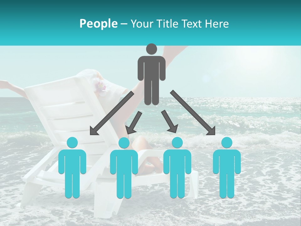 Hand Foam Sunlight PowerPoint Template