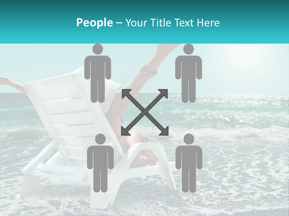 Hand Foam Sunlight PowerPoint Template