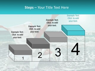 Hand Foam Sunlight PowerPoint Template