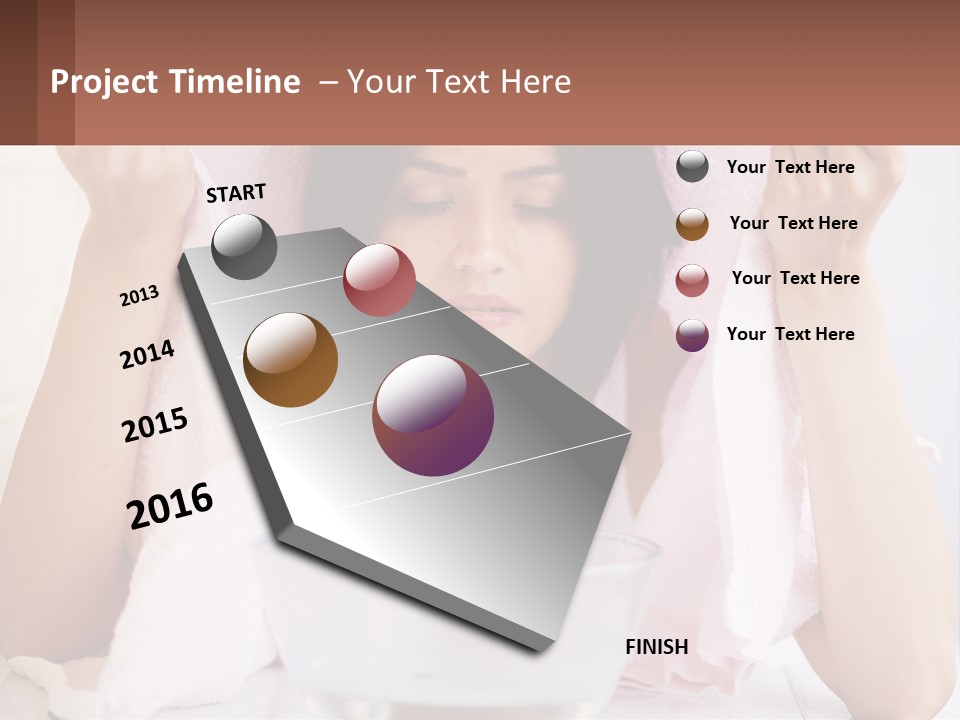 People Travel Destinations Beautiful PowerPoint Template