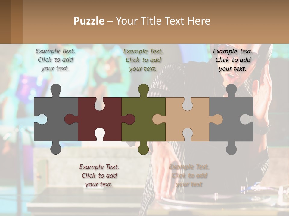 Clubbing Entertainment Party PowerPoint Template