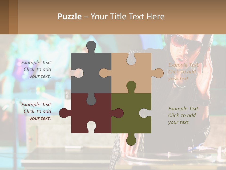 Clubbing Entertainment Party PowerPoint Template