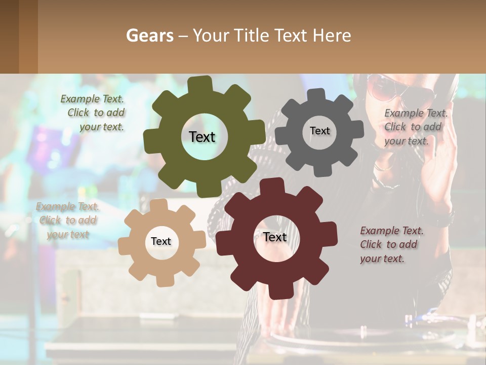 Clubbing Entertainment Party PowerPoint Template