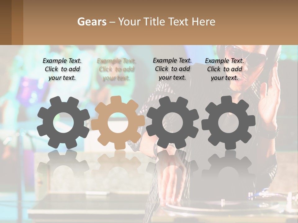 Clubbing Entertainment Party PowerPoint Template