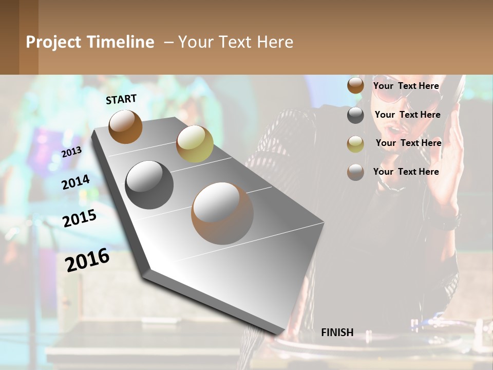 Clubbing Entertainment Party PowerPoint Template