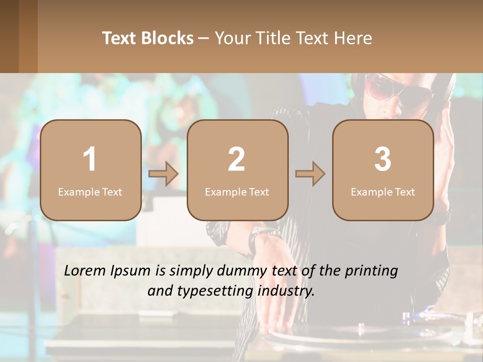 Clubbing Entertainment Party PowerPoint Template