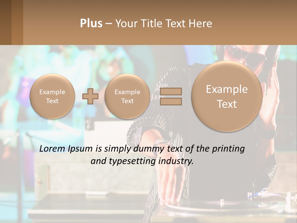 Clubbing Entertainment Party PowerPoint Template