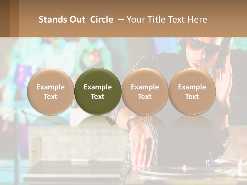 Clubbing Entertainment Party PowerPoint Template