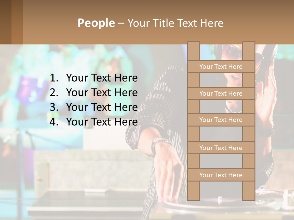 Clubbing Entertainment Party PowerPoint Template