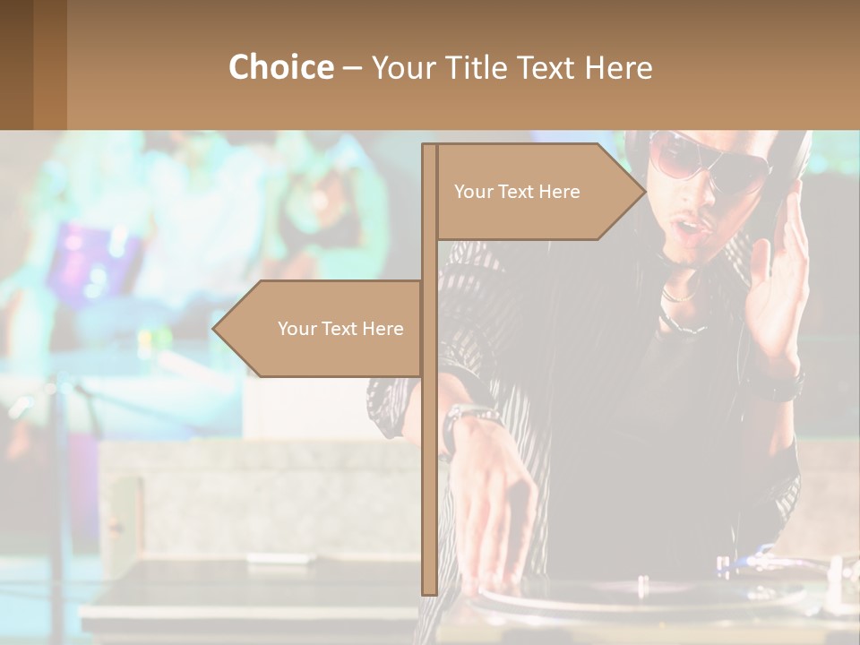 Clubbing Entertainment Party PowerPoint Template