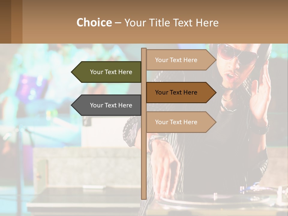 Clubbing Entertainment Party PowerPoint Template