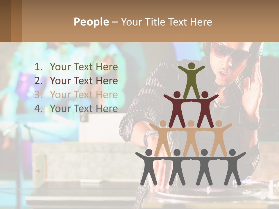 Clubbing Entertainment Party PowerPoint Template