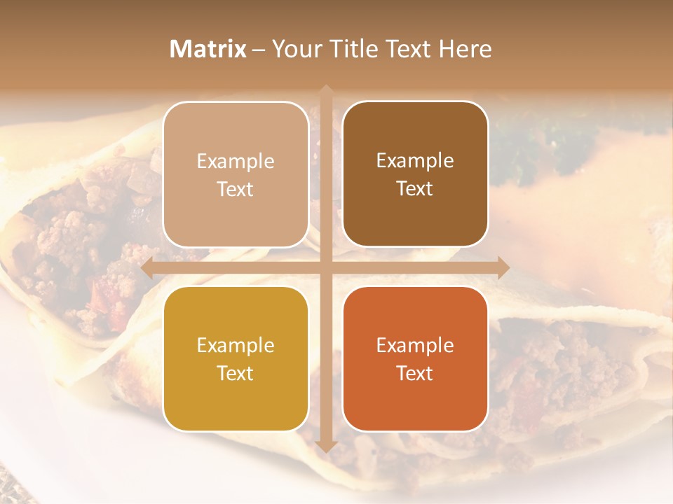 Course Selective Focus Tomato PowerPoint Template