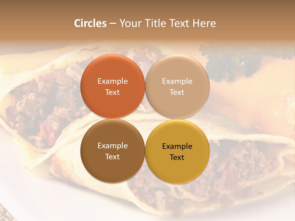 Course Selective Focus Tomato PowerPoint Template