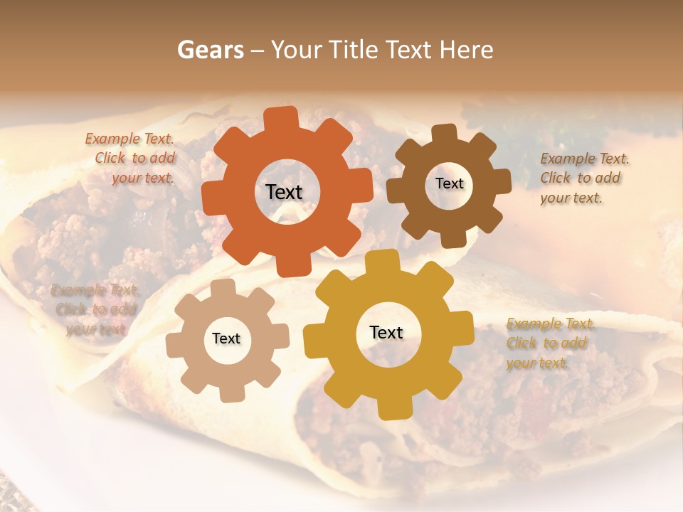 Course Selective Focus Tomato PowerPoint Template