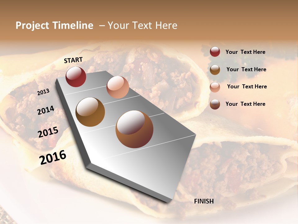 Course Selective Focus Tomato PowerPoint Template