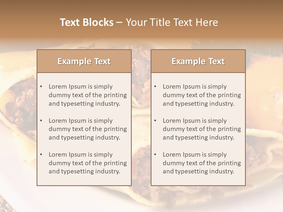 Course Selective Focus Tomato PowerPoint Template