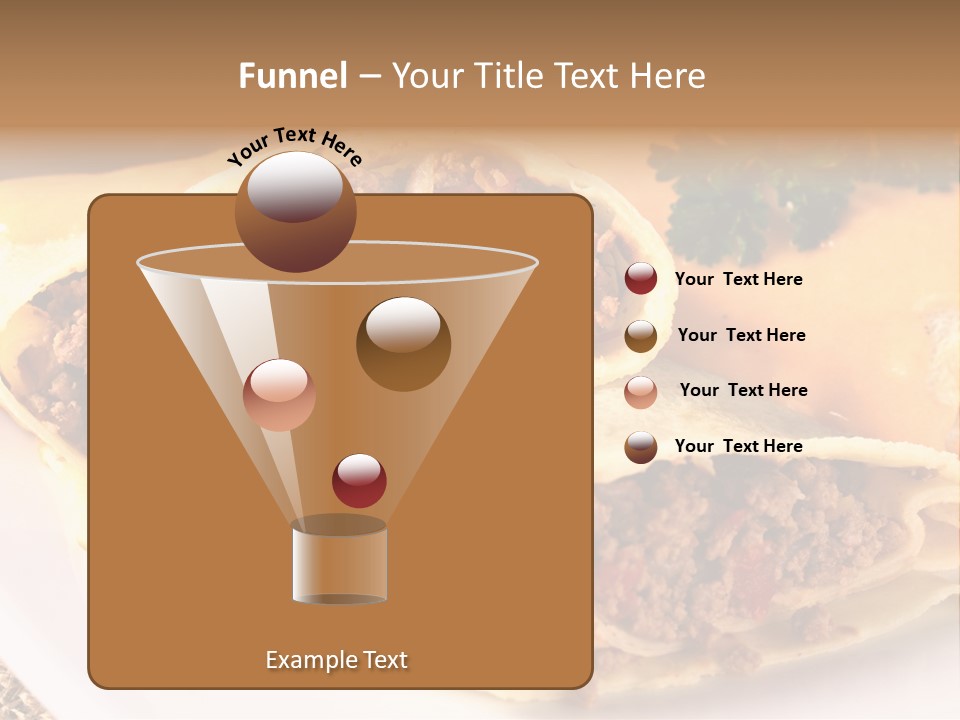 Course Selective Focus Tomato PowerPoint Template