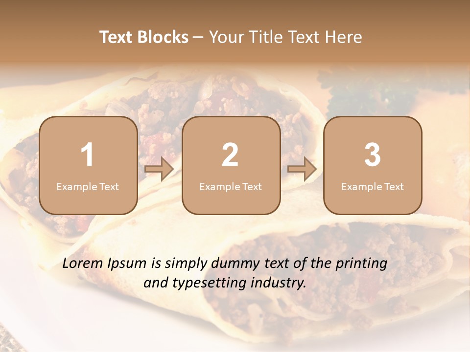 Course Selective Focus Tomato PowerPoint Template