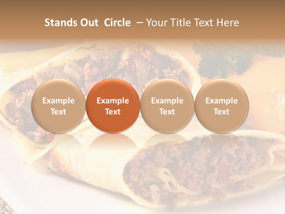 Course Selective Focus Tomato PowerPoint Template