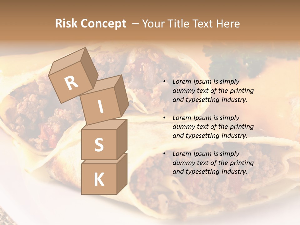 Course Selective Focus Tomato PowerPoint Template