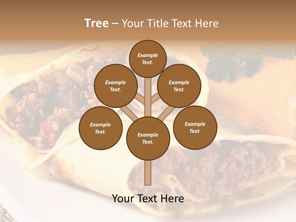 Course Selective Focus Tomato PowerPoint Template