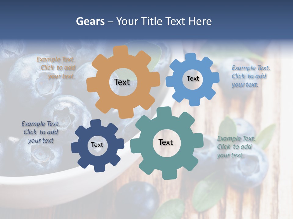 Fruit Blackberry Nature PowerPoint Template