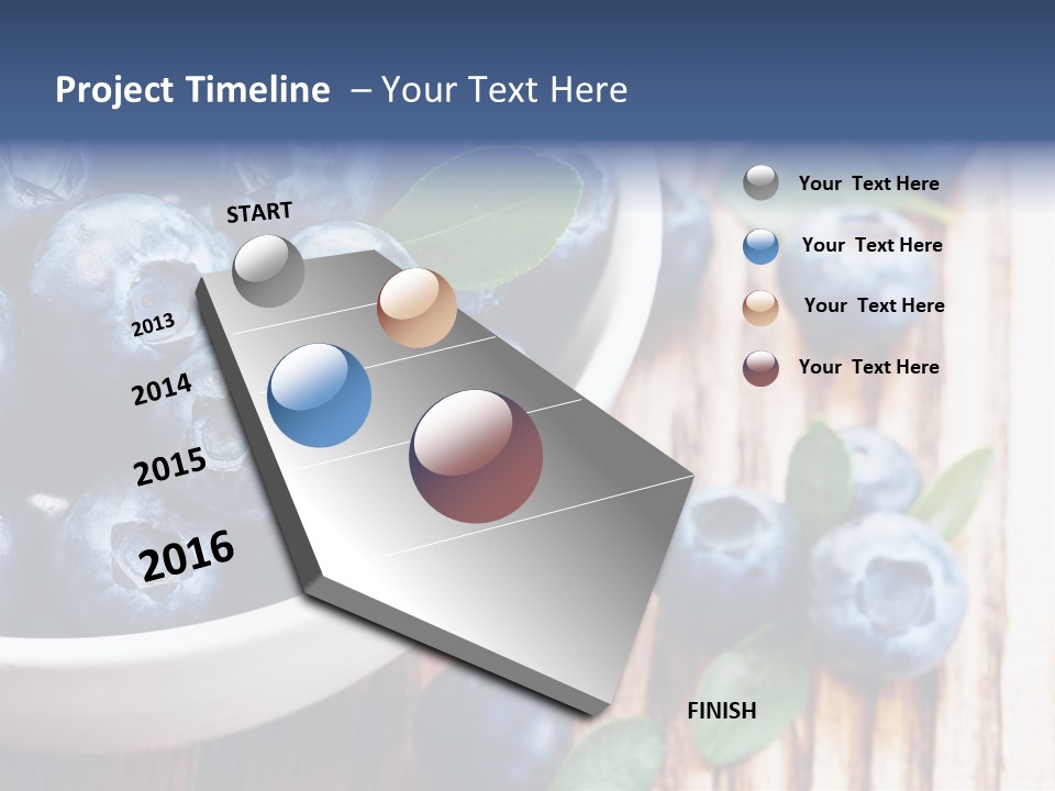 Fruit Blackberry Nature PowerPoint Template