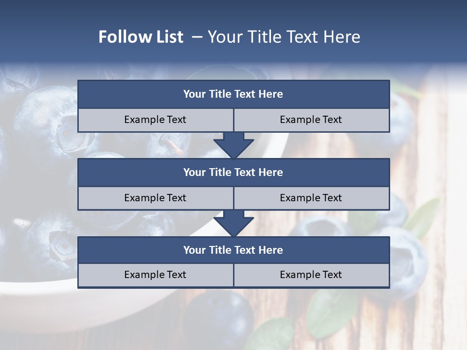 Fruit Blackberry Nature PowerPoint Template
