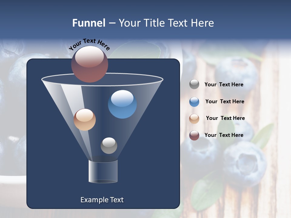 Fruit Blackberry Nature PowerPoint Template