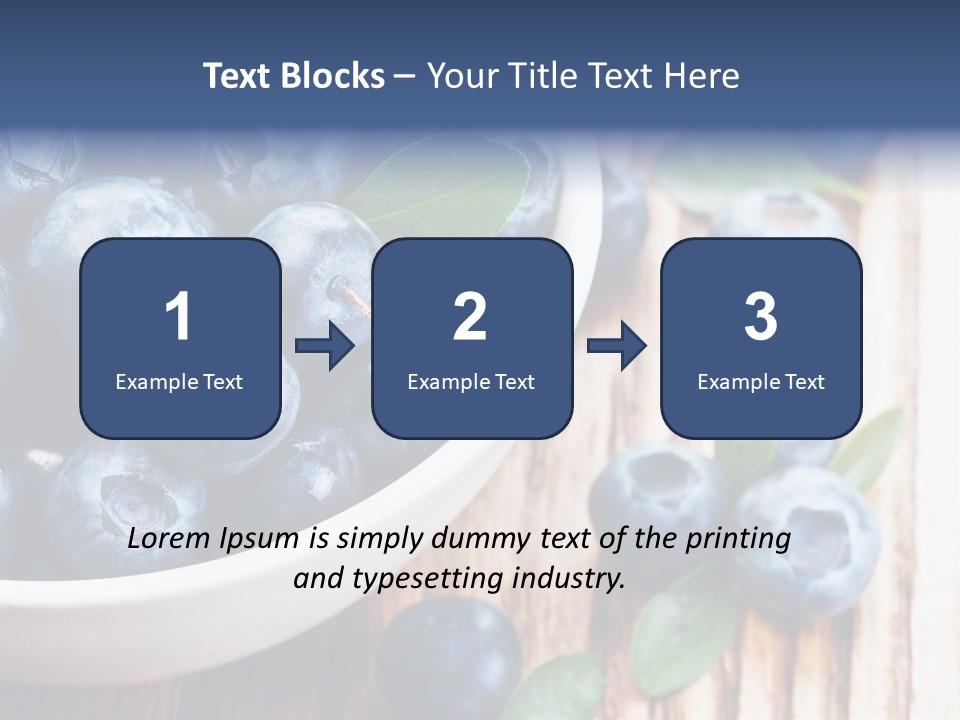 Fruit Blackberry Nature PowerPoint Template