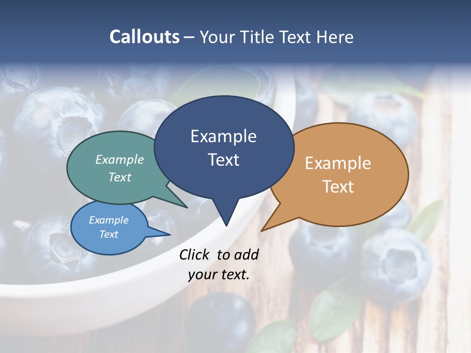 Fruit Blackberry Nature PowerPoint Template