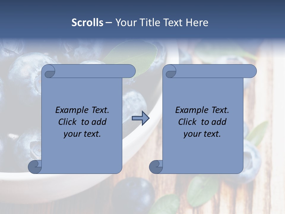 Fruit Blackberry Nature PowerPoint Template