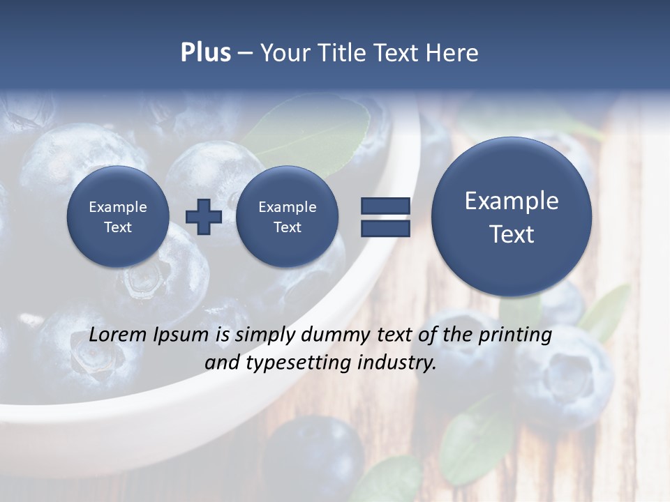 Fruit Blackberry Nature PowerPoint Template