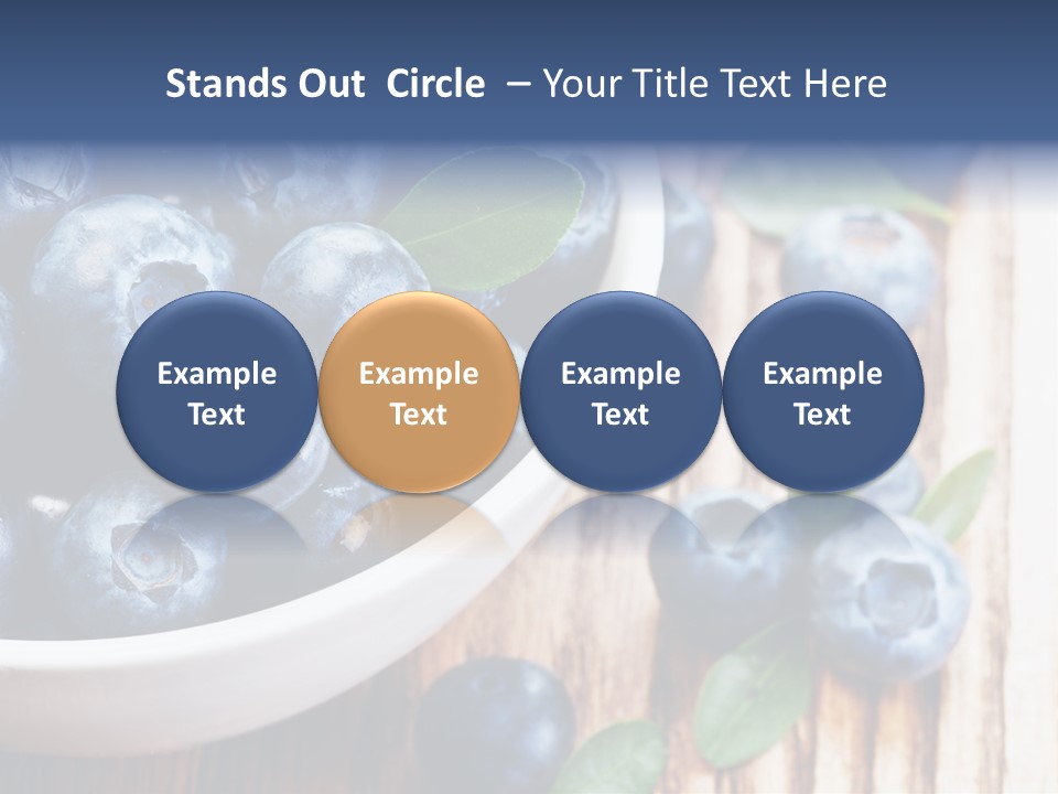 Fruit Blackberry Nature PowerPoint Template