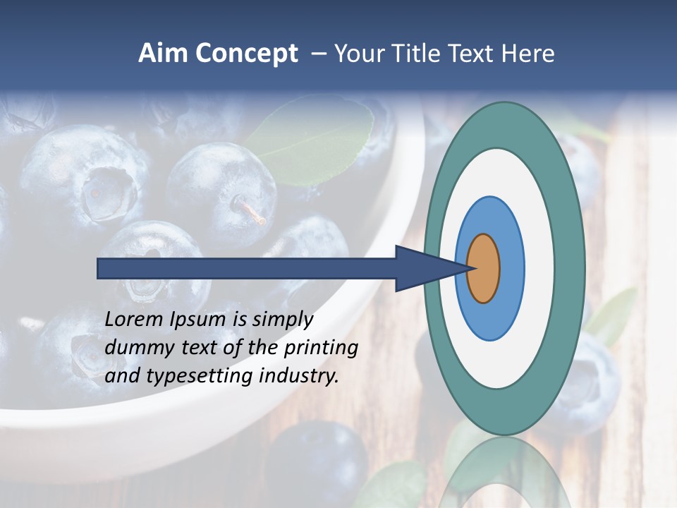 Fruit Blackberry Nature PowerPoint Template