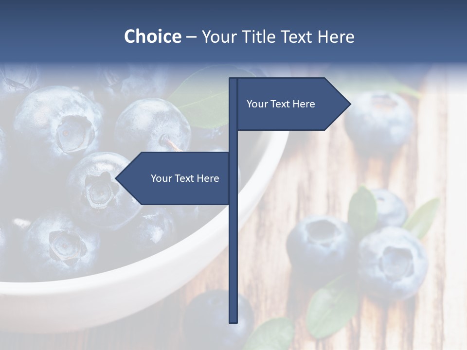 Fruit Blackberry Nature PowerPoint Template