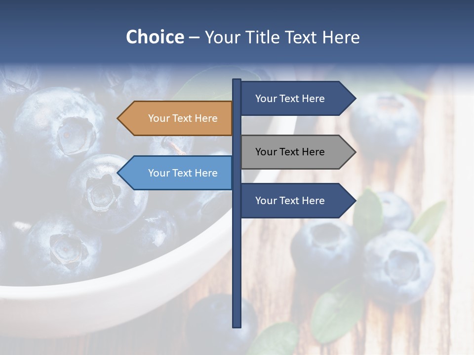 Fruit Blackberry Nature PowerPoint Template