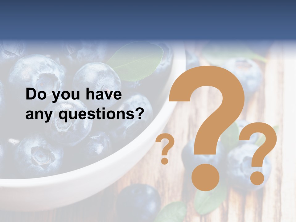 Fruit Blackberry Nature PowerPoint Template