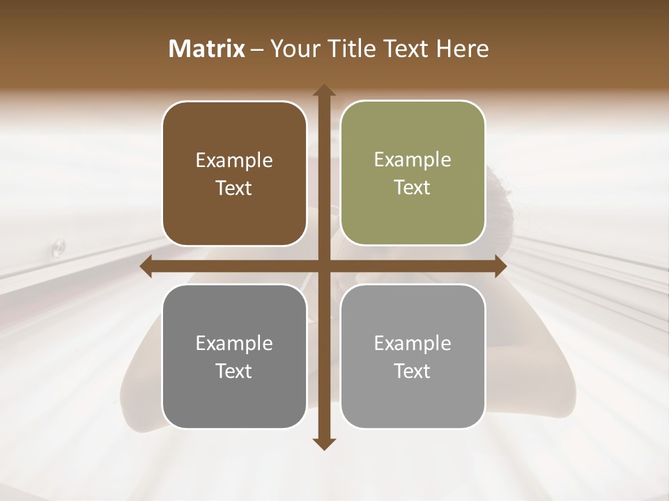 Lamp Smiling Bed PowerPoint Template