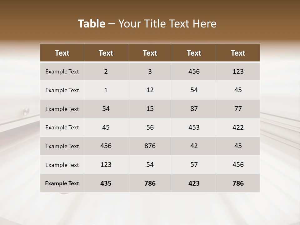 Lamp Smiling Bed PowerPoint Template