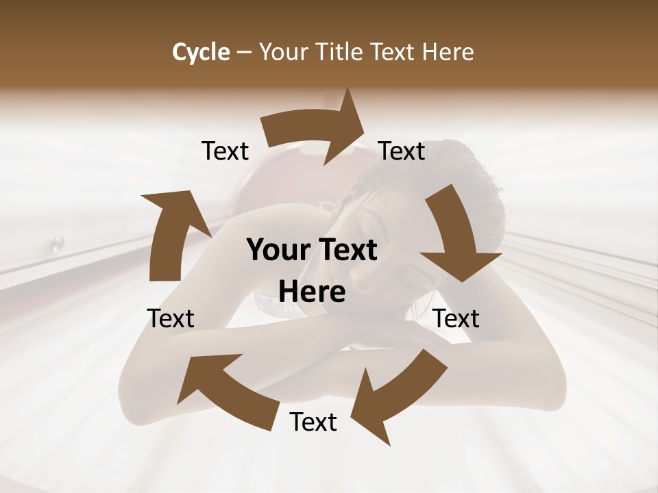 Lamp Smiling Bed PowerPoint Template