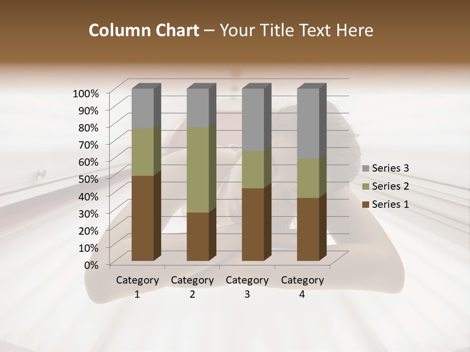 Lamp Smiling Bed PowerPoint Template