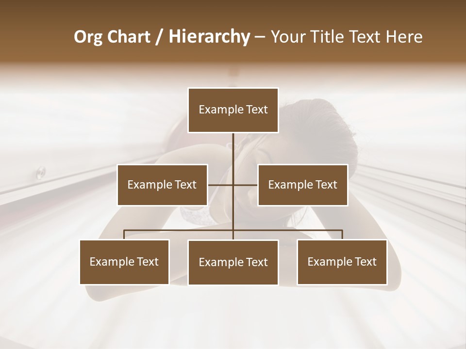 Lamp Smiling Bed PowerPoint Template