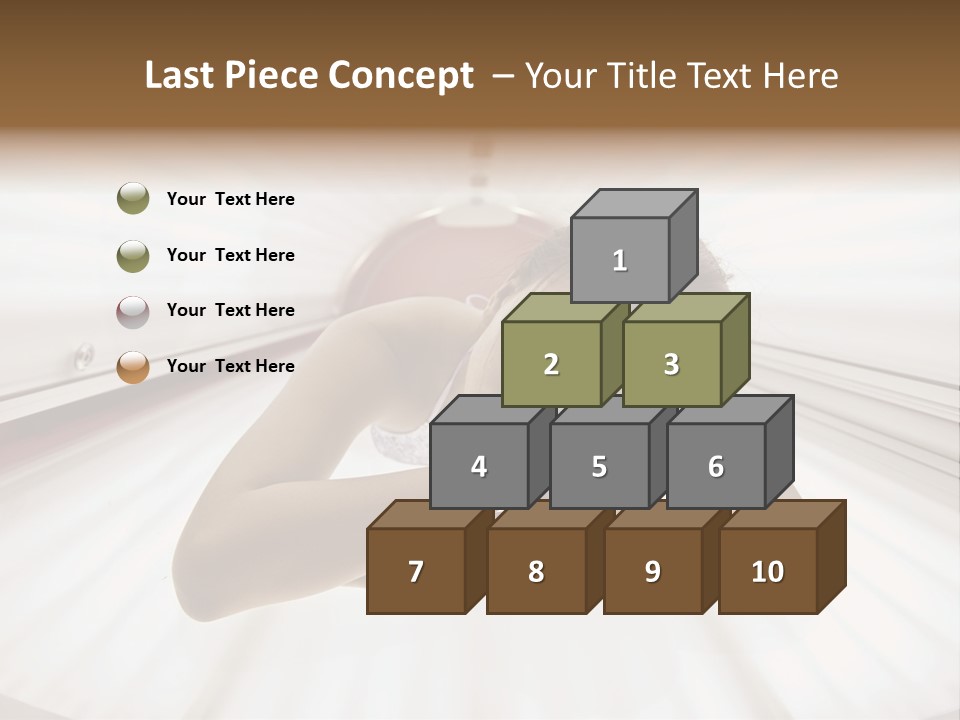 Lamp Smiling Bed PowerPoint Template